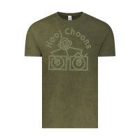 Vintage Olive Hooj Choons (Olive Green) Vintage Tee - FloraArt