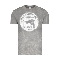 Cloud Rock oakland california 1966 black panther party   dist Vintage Tee - FloraArt