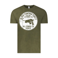 Oakland California 1966 Black Panther Party   Dist Vintage Tee | Teevron