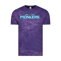 Cloud Purple wisconsin platteville pioneers Vintage Tee - FloraArt