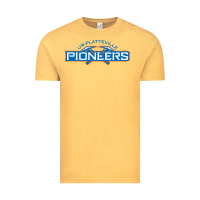 Vintage Mustard wisconsin platteville pioneers Vintage Tee - FloraArt