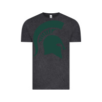 Vintage Black the michigan state spartans Vintage Tee - FloraArt