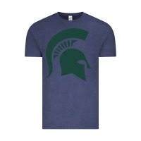 Vintage Denim the michigan state spartans Vintage Tee - FloraArt