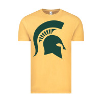 Vintage Mustard the michigan state spartans Vintage Tee - FloraArt