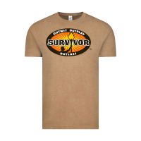 Vintage Coffee Survivor Outwit, Outplay, Outlast Vintage Tee - FloraArt