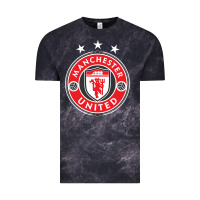 Cloud Black United manchester Vintage Tee - FloraArt