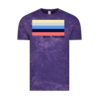 Cloud Purple biarritz france 1990 Vintage Tee - FloraArt
