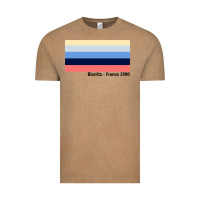 Vintage Coffee biarritz france 1990 Vintage Tee - FloraArt