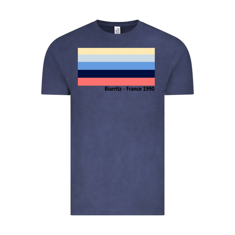 Biarritz France 1990 Vintage Tee by FloraArt | Teevron