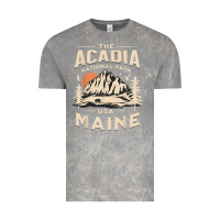 Cloud Rock acadia national park maine nature hike outdoors vintage t shirt Vintage Tee - ArtMosaic