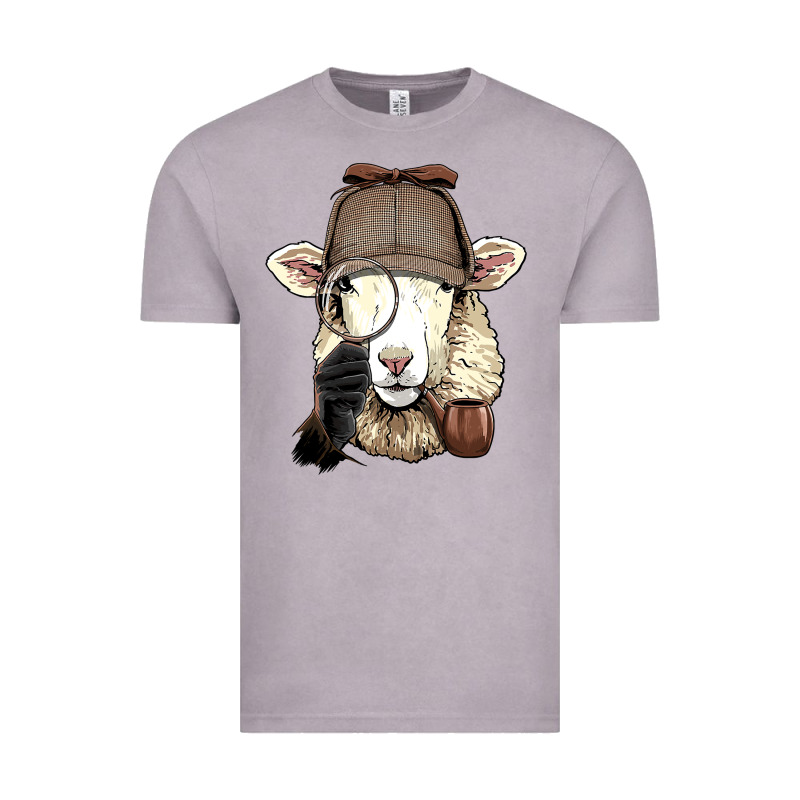 Detective Sheep Lamb Spy Investigator Farmer Sheep Lover 53 Vintage Tee by ArtMosaic | Teevron