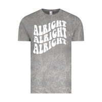 Cloud Rock alright alright alright Vintage Tee - ArtMosaic