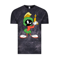 Cloud Black marvin the martian looney Vintage Tee - ArtMosaic