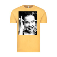 Vintage Mustard my name is bjork [tw] Vintage Tee - ArtMosaic