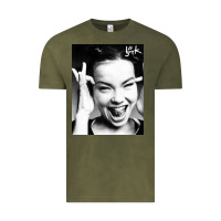 Vintage Olive my name is bjork [tw] Vintage Tee - ArtMosaic