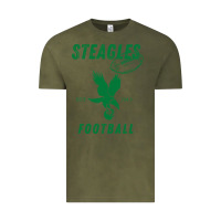 Vintage Olive steagles football est 1943 phil phit combine team pullover hoodie Vintage Tee - ArtMosaic