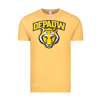 Vintage Mustard depauw clubs Vintage Tee - ArtMosaic