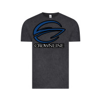 Vintage Black Crownline Boats Vintage Tee - ArtMosaic