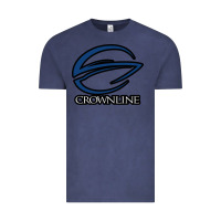 Vintage Denim Crownline Boats Vintage Tee - ArtMosaic