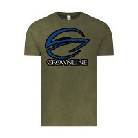 Vintage Olive Crownline Boats Vintage Tee - ArtMosaic