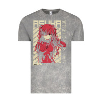 Cloud Rock asuka evangelion Vintage Tee - ArtMosaic