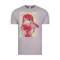Vintage Zinc asuka evangelion Vintage Tee - ArtMosaic