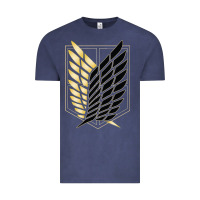 Vintage Denim Shingekis no kyojinn Vintage Tee - ArtMosaic