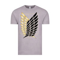 Vintage Zinc Shingekis no kyojinn Vintage Tee - ArtMosaic