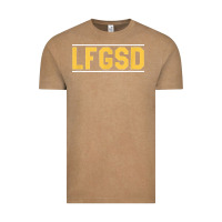 Vintage Coffee Exclusive Brown LFGSD Official Fun Design T Shirt Vintage Tee - ArtMosaic
