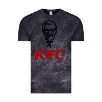 Cloud Black k.f.c-restaurant Vintage Tee - ArtMosaic