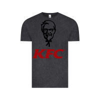Vintage Black k.f.c-restaurant Vintage Tee - ArtMosaic