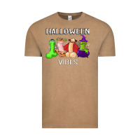 Vintage Coffee halloween vibes dick tie dye hippie retro lazy costume Vintage Tee - ArtMosaic