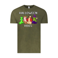 Vintage Olive halloween vibes dick tie dye hippie retro lazy costume Vintage Tee - ArtMosaic