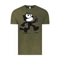 Vintage Olive felix the cat whistling Vintage Tee - ArtMosaic