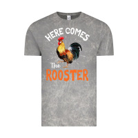 Cloud Rock Here Comes The Rooster Shirt Chicken Lady Outfit 243 Vintage Tee - ArtMosaic