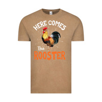 Vintage Coffee Here Comes The Rooster Shirt Chicken Lady Outfit 243 Vintage Tee - ArtMosaic