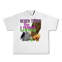 Lunar Rock Never Trust The Living Urban Heavy Tee - texasbilliewilder