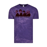 Cloud Purple sure i'm a marxist Vintage Tee - ArtMosaic