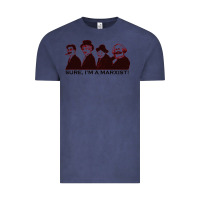 Vintage Denim sure i'm a marxist Vintage Tee - ArtMosaic