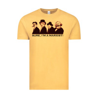 Vintage Mustard sure i'm a marxist Vintage Tee - ArtMosaic