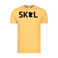 Vintage Mustard skol minnesota hoodie  let's go mn hooded sweatshirt Vintage Tee - ArtMosaic