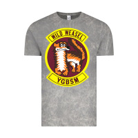 Cloud Rock Air Force Wild Weasel YGBSM Vintage Tee - ArtMosaic