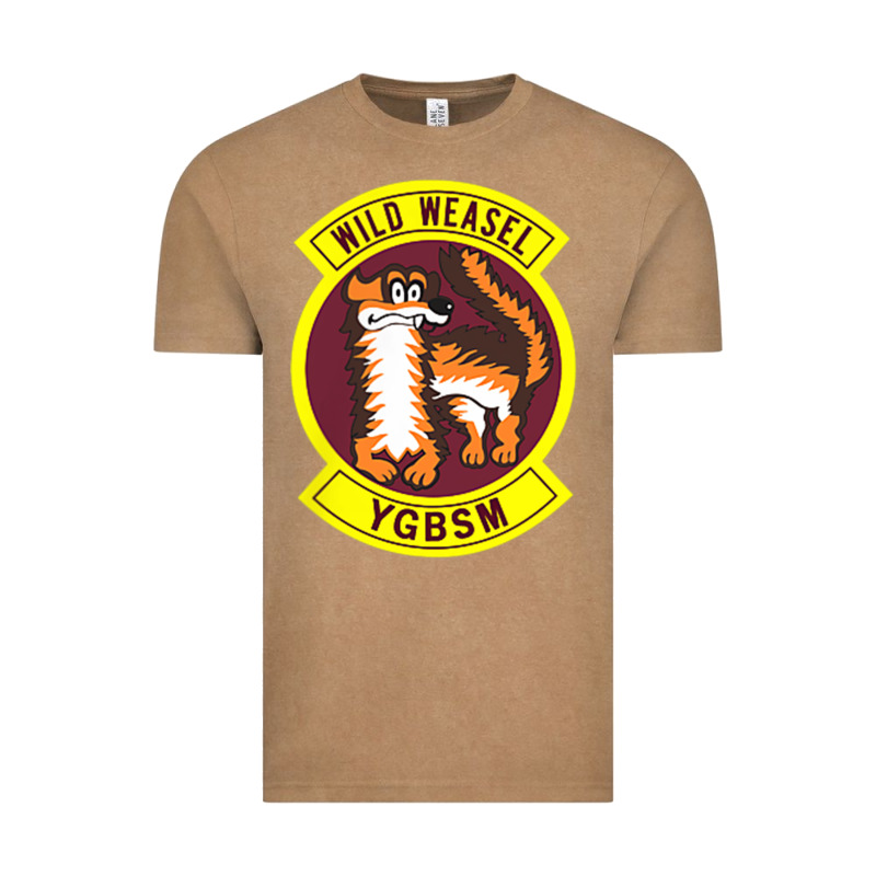 Air Force Wild Weasel Ygbsm Vintage Tee by ArtMosaic | Teevron
