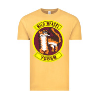 Vintage Mustard Air Force Wild Weasel YGBSM Vintage Tee - ArtMosaic