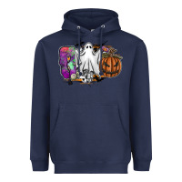 Navy boo Heavyweight Hoodie - SublimationCraftShop