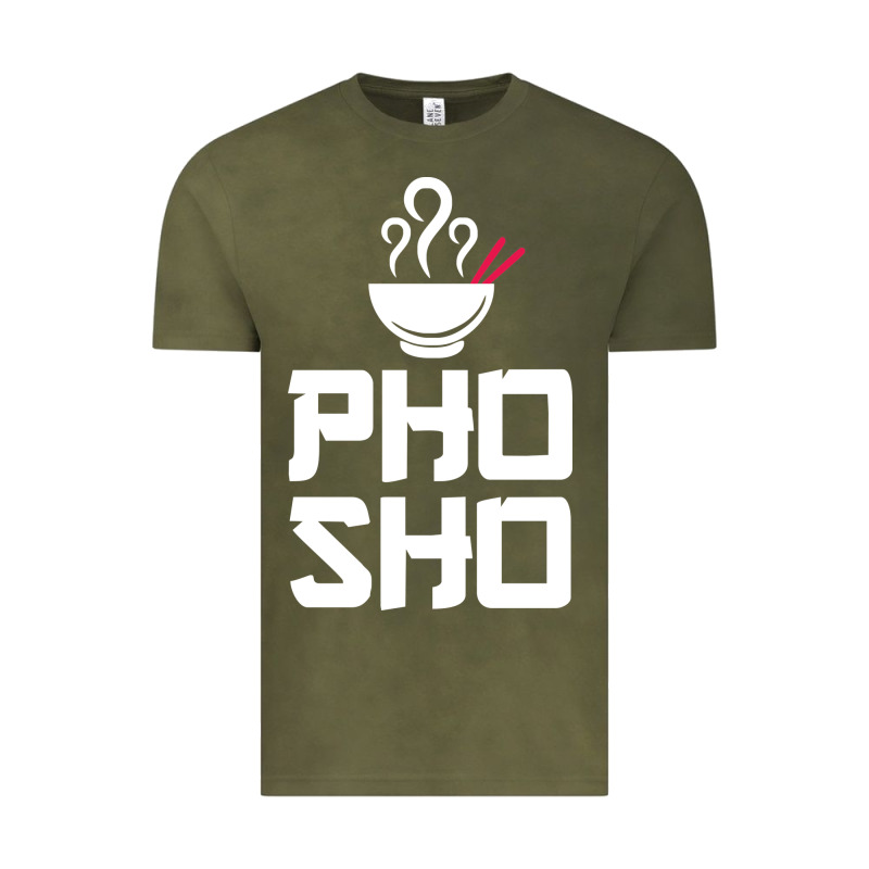 Pho Sho Foodie Asian Food Humor Chopsticks Funny Vintage Tee by ArtMosaic | Teevron