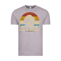 Vintage Zinc Golden Retriever Dog Life is golden retro vintage Vintage Tee - ArtMosaic