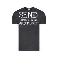Vintage Black Warren Zevon Send Lawyers Guns and Money Music Shirt Vintage Tee - ArtMosaic