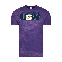Cloud Purple United Steelworkers - Unity and Strength for Worke Vintage Tee - ArtMosaic