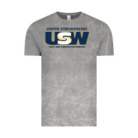 Cloud Rock United Steelworkers - Unity and Strength for Worke Vintage Tee - ArtMosaic
